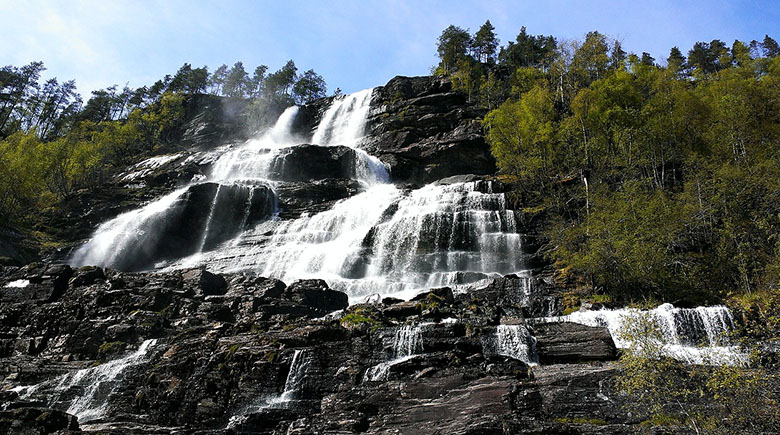 Водопад Твиндефоссен